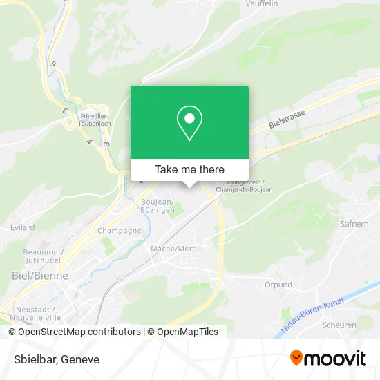 Sbielbar map