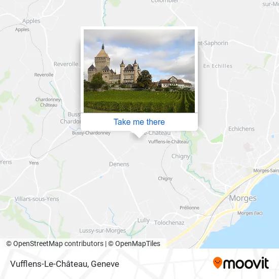 Vufflens-Le-Château map