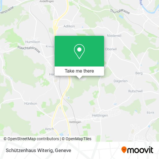 Schützenhaus Witerig map