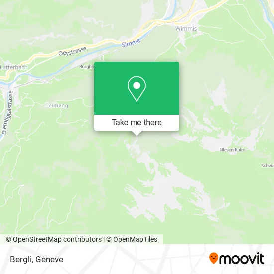 Bergli map