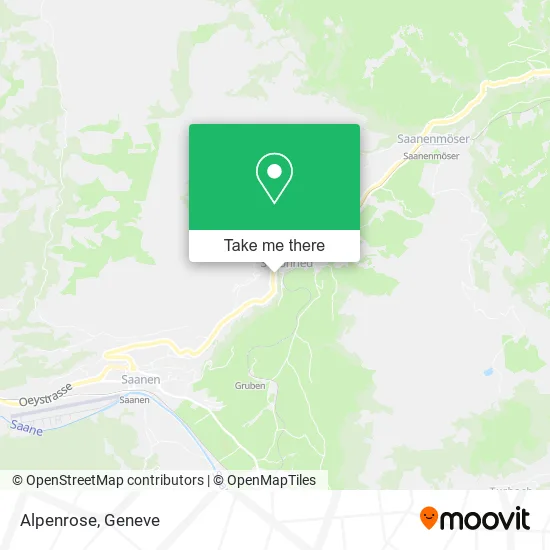 Alpenrose map
