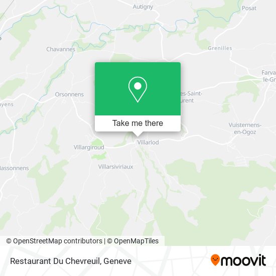 Restaurant Du Chevreuil map