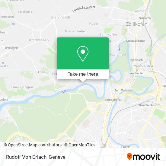 Rudolf Von Erlach map