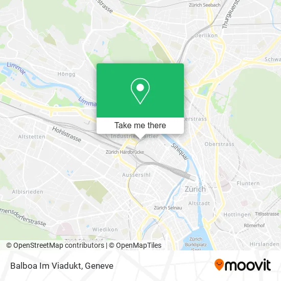 Balboa Im Viadukt map