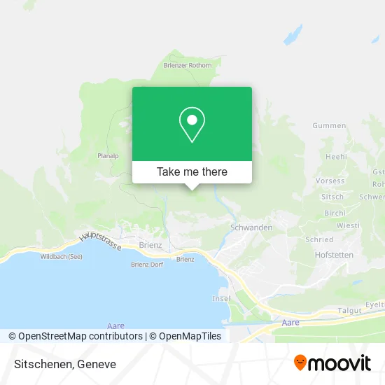 Sitschenen map