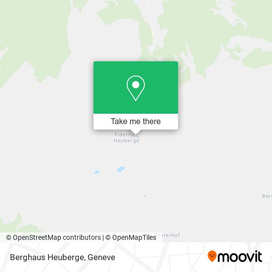 Berghaus Heuberge map
