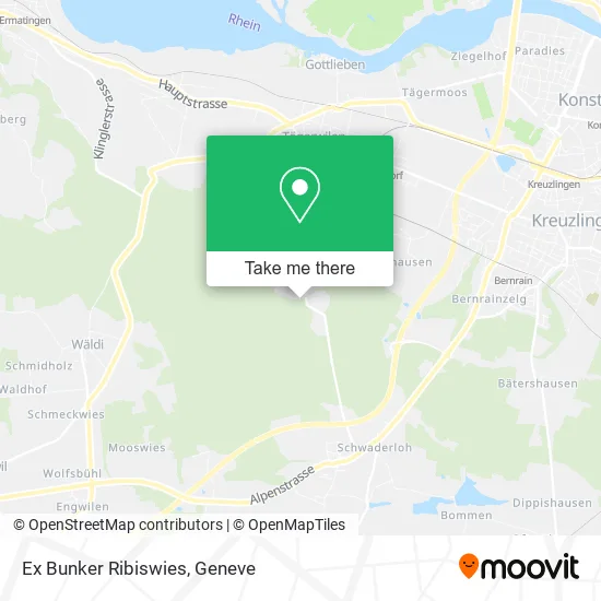 Ex Bunker Ribiswies map