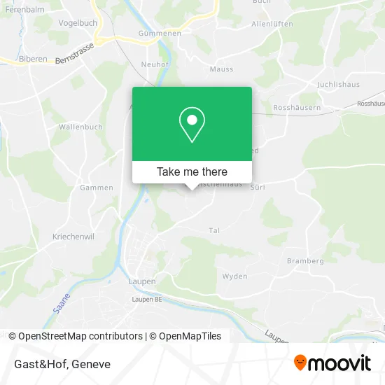 Gast&Hof map