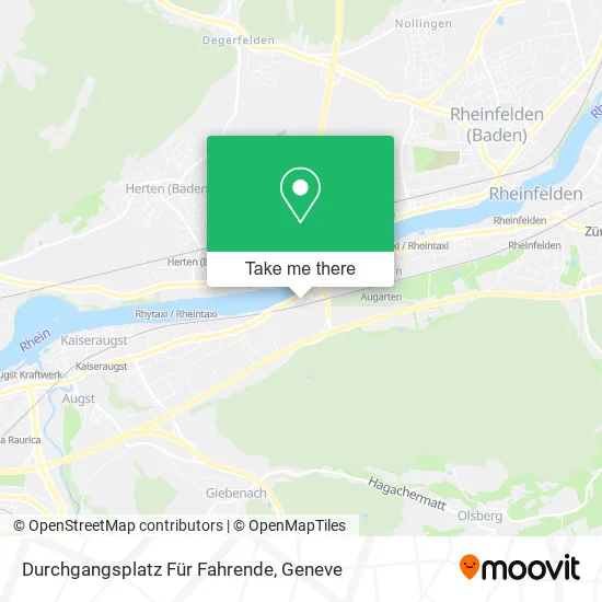 Durchgangsplatz Für Fahrende map