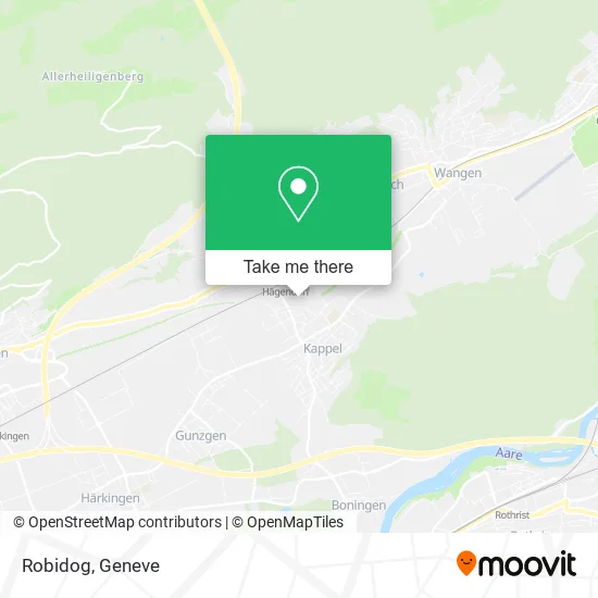 Robidog map