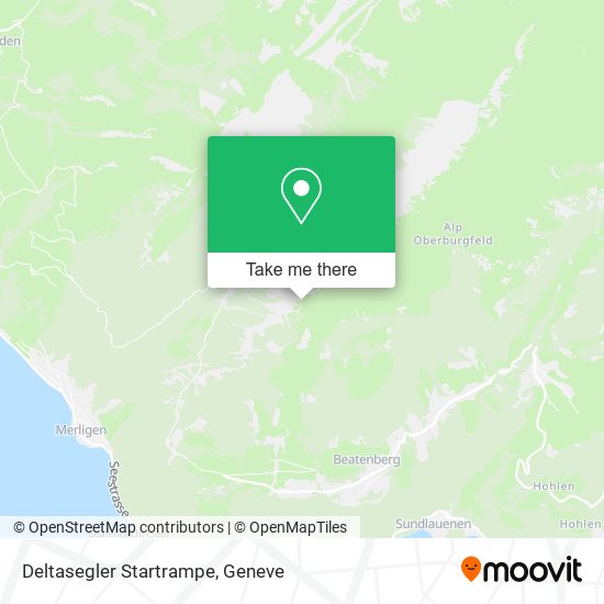 Deltasegler Startrampe map