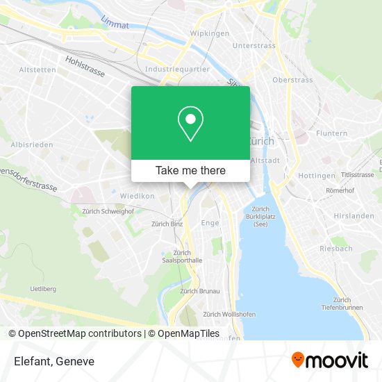 Elefant map
