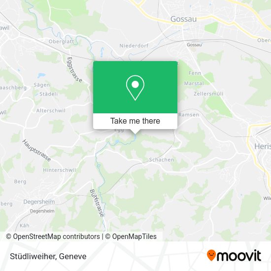 Stüdliweiher map