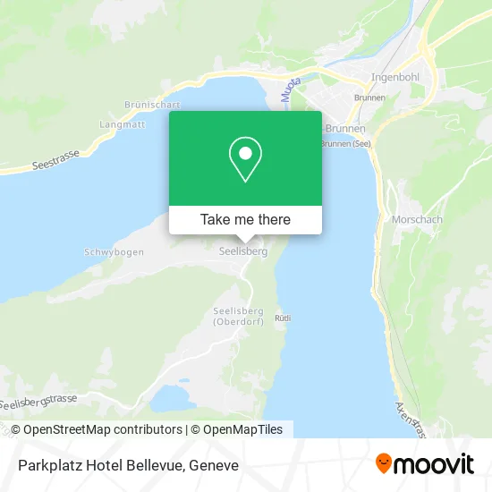 Parkplatz Hotel Bellevue map