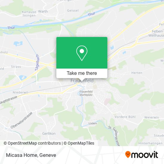 Micasa Home map