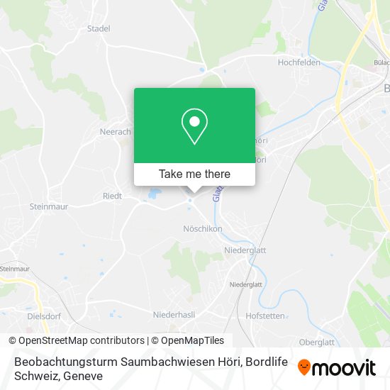 Beobachtungsturm Saumbachwiesen Höri, Bordlife Schweiz map