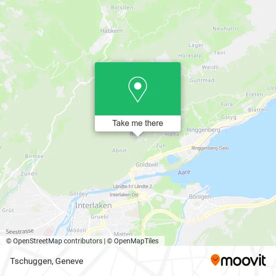 Tschuggen map