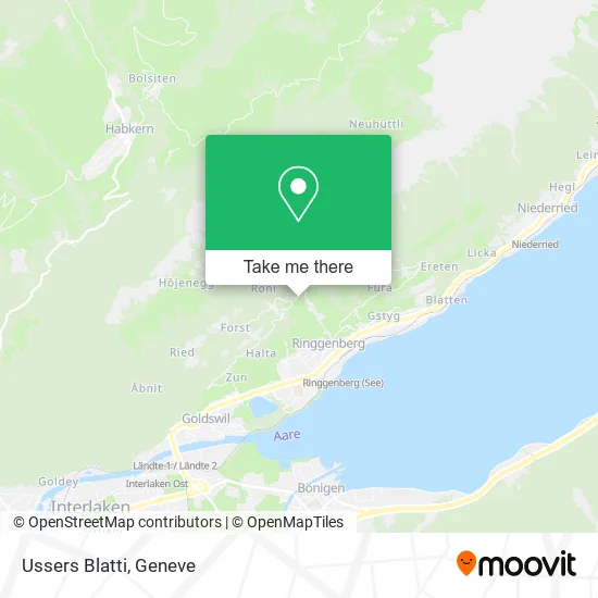 Ussers Blatti map