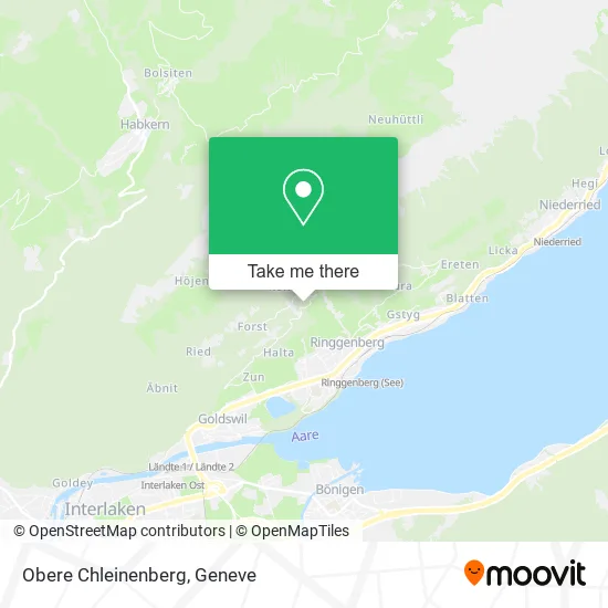 Obere Chleinenberg map