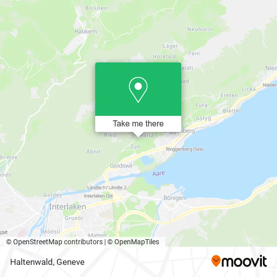Haltenwald map