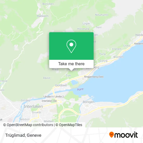 Trüglimad map