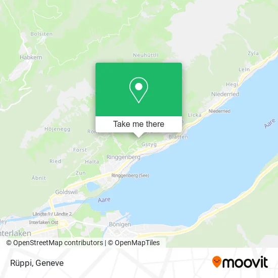 Rüppi map