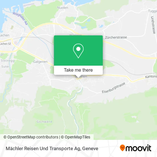 Mächler Reisen Und Transporte Ag map