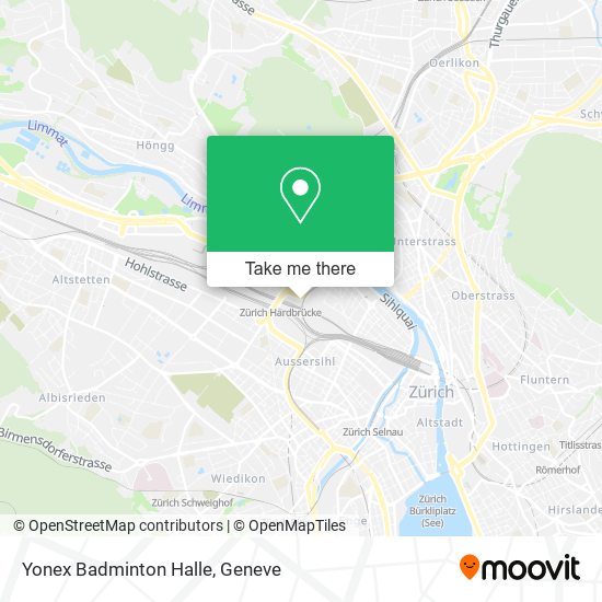 Yonex Badminton Halle map