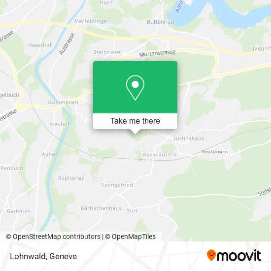 Lohnwald map