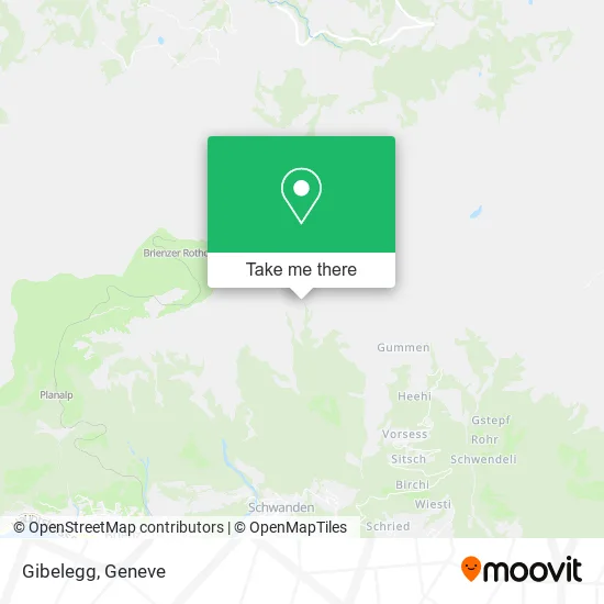 Gibelegg map