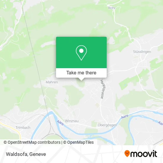 Waldsofa map