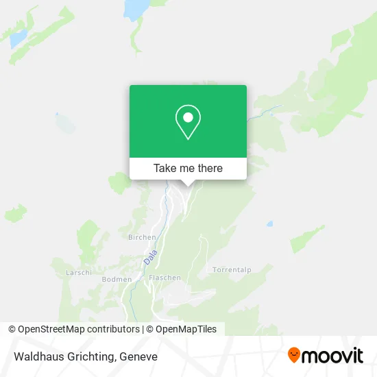 Waldhaus Grichting map