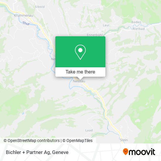 Bichler + Partner Ag map