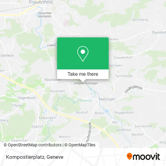 Kompostierplatz map
