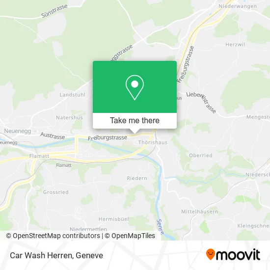 Car Wash Herren map