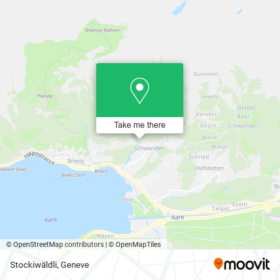 Stockiwäldli map