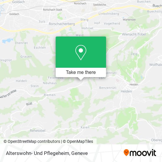 Alterswohn- Und Pflegeheim map