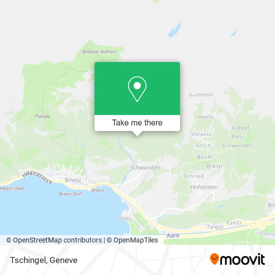 Tschingel map