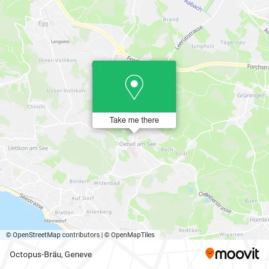 Octopus-Bräu map