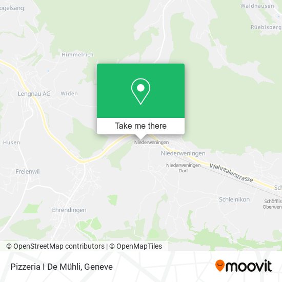 Pizzeria I De Mühli map
