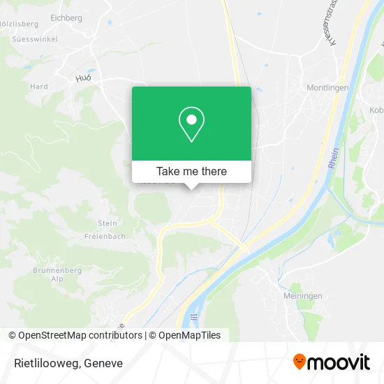Rietlilooweg map