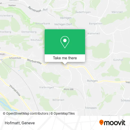 Hofmatt map