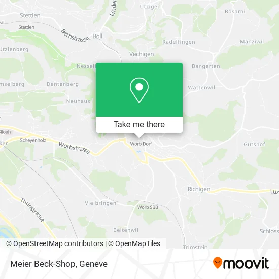 Meier Beck-Shop map