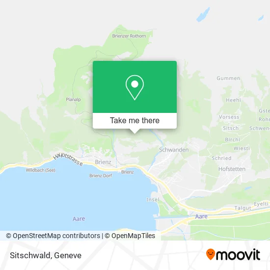 Sitschwald map