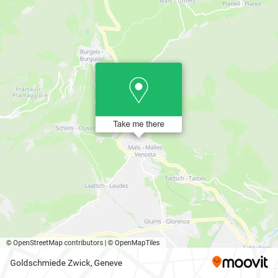 Goldschmiede Zwick map