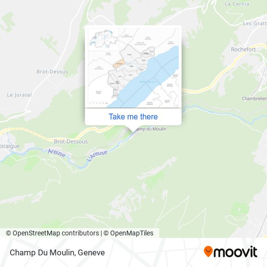 Champ Du Moulin map