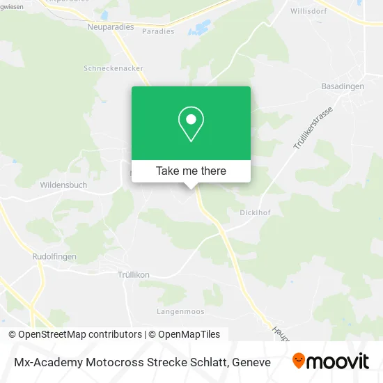 Mx-Academy Motocross Strecke Schlatt map