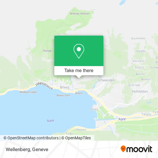 Wellenberg map