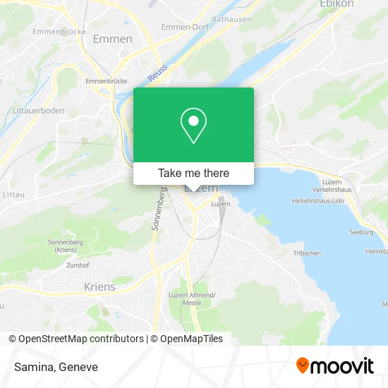 Samina map