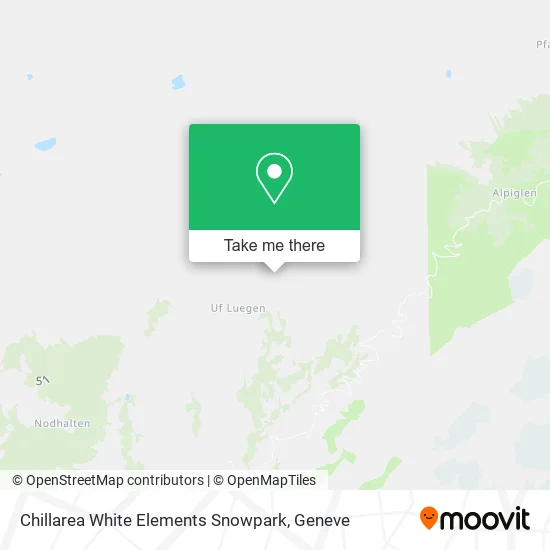 Chillarea White Elements Snowpark map